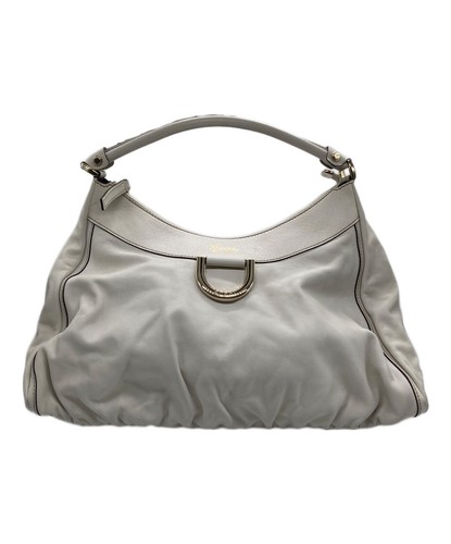 GUCCI OneShoulder Bag Color: White women hand bag purse handle From Japan