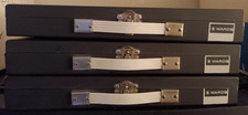 3 Wards 35mm Slide Storage Boxes 150 Slide Capacity Each
