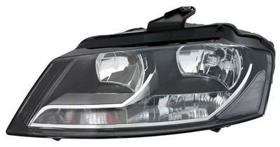 Scheinwerfer links für Audi A3 8P 2008-2013 H7 H7 Halogen mit LWR Stellmotor