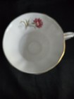 PARAGON CUP SAUCER "FLOWER FESTIVAL"  PINK RED CARNATIONS,   BONE CHINA, ENGLAND — photo 6