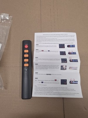 Universal 6 Key Learning Remote Control Copy Infrared IR Remote for Smart TV BOX