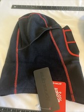 Longlong Balaclava Face Mask Moisture Wicking Warm Black Red 2 Pack C963