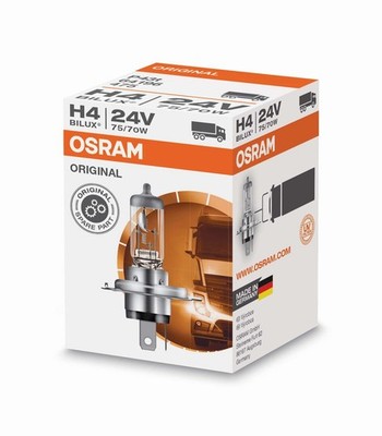  H4 24V 75/70W P43t Original  Faltschachtel OSRAM Original | Longlife  