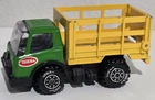 Vintage Tonka Mites 5” Green And Yellow Dump Truck Made in Japan