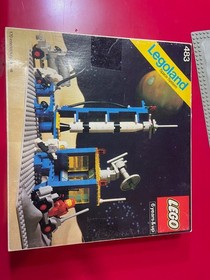 LEGO VINTAGE SPACE 483 - ALPHA-1 ROCKET BASE - COMPLETE WITJ BOX INSTR INSERTS-2