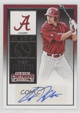 2015 Contenders College Ticket Casey Hughston (Batting Blue Ink) #42 Auto 0j4n