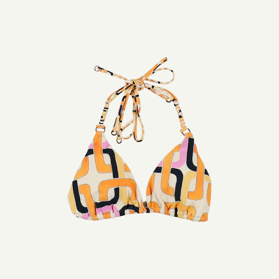 Reiss Womens Multi Coloured Bikini top Size 10