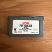Rapala Pro Fishing (Nintendo Game Boy Advance, 2004) GBA Authentic Tested