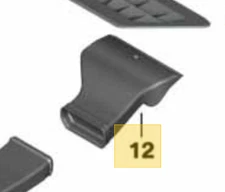 2013 BMW 520i Rear Left Rear Cabin Air Duct USED OEM 64229148093