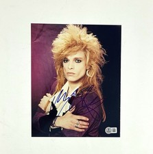 Michael Monroe Autographed 8x10 Photo Hanoi Rocks Signed Beckett Certified 🤘