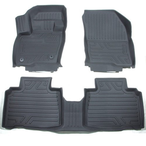 Floor Mats Liner Carpets For 2015-2024 Ford Edge TPE Rubber All Weather 3PCS