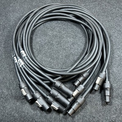Lot Of 5 Powercon True1 10Ft Extension Jumper Power Cable 20A 250 Brand New