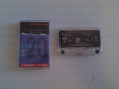 The Seldom Scene 20th Anniversary Concert Cassette 2 Bluegrass Country 1992