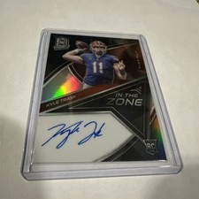 2021 Spectra Draft Kyle Trask Rookie In The Zone On Card Auto Autograph /15