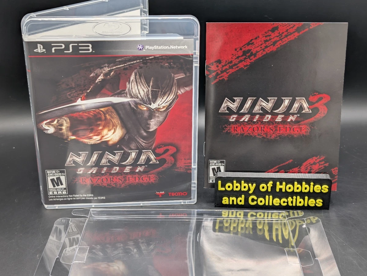 Sony PlayStation 3 Ninja Gaiden 3: Razor's Edge Video Games for