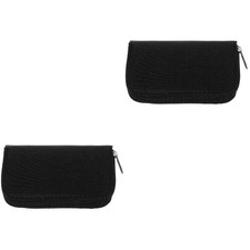 2 Count Memory Card Carrying Case Travel Organizer Computer Cases
