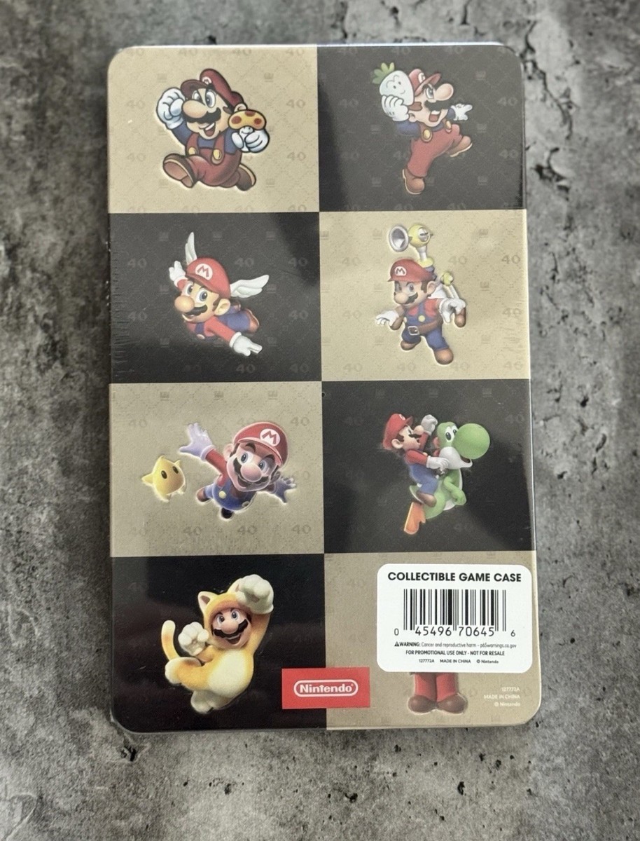 Super Mario Bros 40th Anniversary 24 Game Case Nintendo Switch