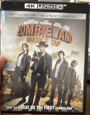 Sony Zombieland: Double Tap Blu-ray. Woody Harrelson.  No 4K