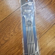 Knitter's Pride Nova Platina DPN Size 2.5, 5" 5 Double Pointed Knitting Needles