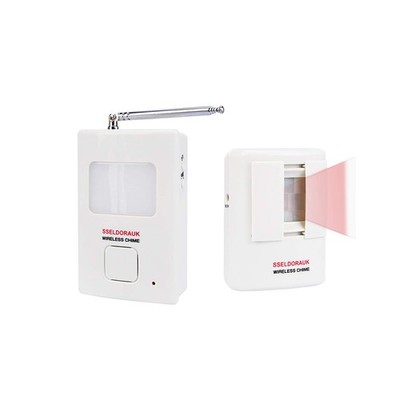 Dog Barking Alarm Motion Detector,Pir Wireless Human Body Walking Sensor Door...