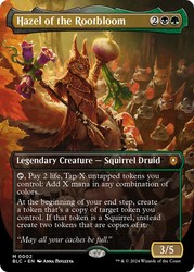 Hazel of the Rootbloom (Borderless) Foil - Commander: Bloomburrow #2 Mythic