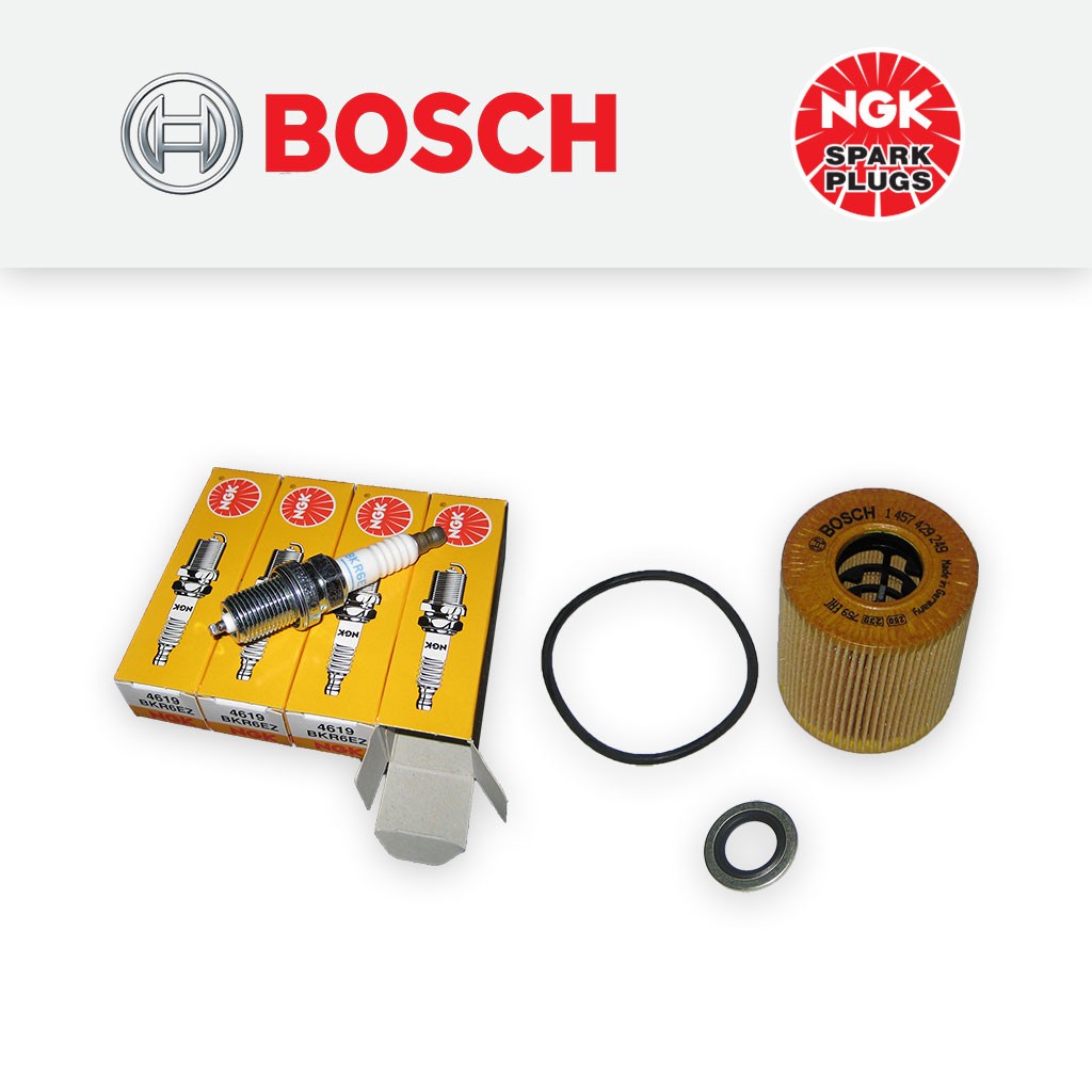 SERVICE KIT for PEUGEOT 206 1.1 8V PETROL OIL FILTER PLUGS (2004-2007)