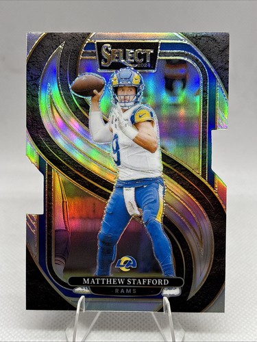 2024 Panini Select Silver Prizm Die Cut #182 Matthew Stafford Los Angeles Rams