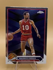2023-24 Topps Chrome Maurice Cheeks #34 Philadelphia 76ers Trading Card FREESHIP