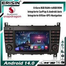 Qualcomm 128GB 8-Kern Android 14 Autoradio Navi für Mercedes C/G/CLC Klasse W203 Qualcomm 128GB 8-Kern Android 14 Autoradio Navi für Mercedes C/G/CLC Klasse W203