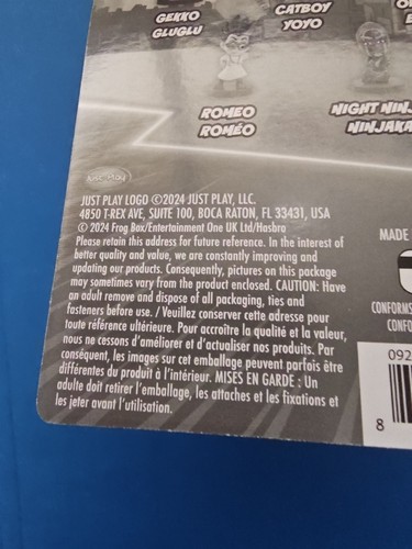 Brand New PJ Masks Romeo Romeo Figure - Sealed In Original Package - Collectible - Picture 7 of 8