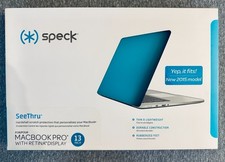 Speck See Thru SmartShell Case MacBook Pro 13inch w/ Retina Display Calypso Blue