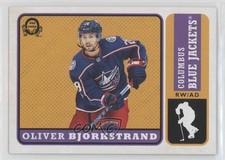 2018-19 O-Pee-Chee Retro Blank Back Oliver Bjorkstrand #22 2o7