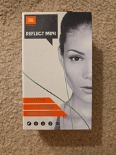 JBL Reflect Mini In Ear Sport Headphones, Blue- New In Box