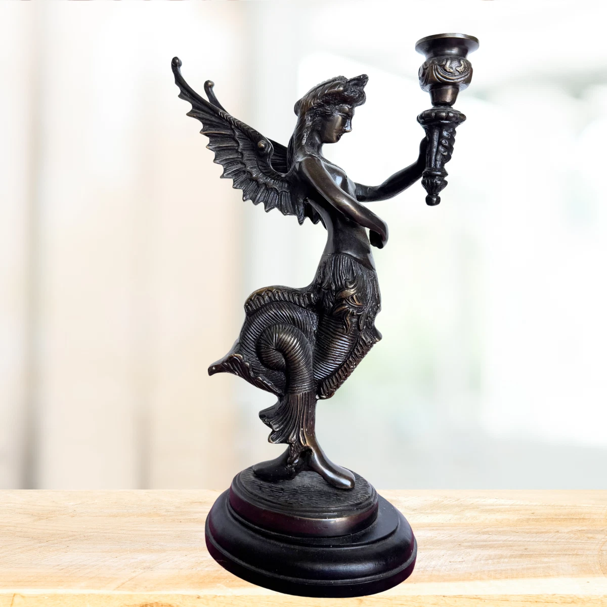 青铜收藏烛台| eBay