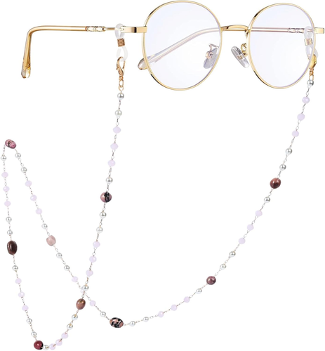 Bohemia Glasses Chain for Women - Boho Eyeglasses Holders around Neck Glasses La - 第 1/7 張圖片