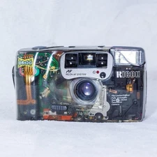 RICOH FF-9 SD Limited Transparent Body  Fully functional 35mm Film camera  japan