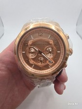 Michael Kors Rose Gold Watch Stunning Mk8060 Brand New