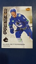 2024-25 UPPER DECK PREMIER  BASE CARD # 24 - ELIAS PETTERSSON