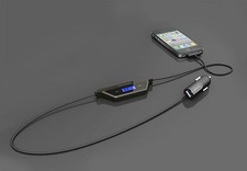 Happybird new FM transmitter car charger for ipad2/iphone4/ipod/MP3/etc.