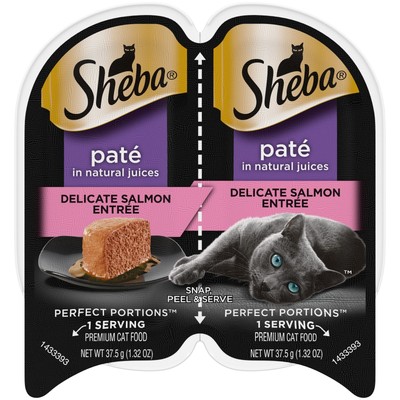 Wet Food PERFECT PORTIONS Paté Adult Wet Cat Food Trays (24 Count, 48 Serving...