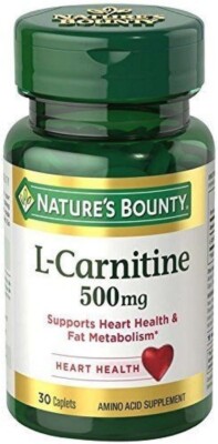 SM Nature's Bounty L-Carnitine 500 mg 30 Caplets