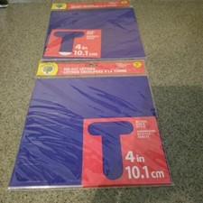 Lot Of 2 Teaching Tree 4" Die Cut 69 Characters Blue - New/Sealed Free Shipping