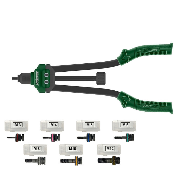 Recensione e Vendita Rivettatrice JAD JDHR5B16 | Da M3 a M12