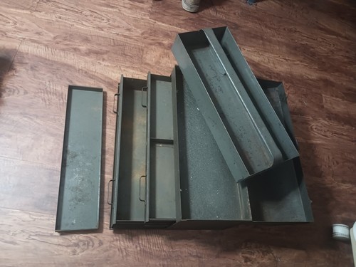 Early Snap On Tool Box With 2 drawers,2 Trays, Original Handle Very Nice  - Picture 19 of 22