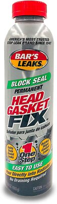 Bar's Leaks 1111 Block Seal Permanent Head Gasket Fix 24oz