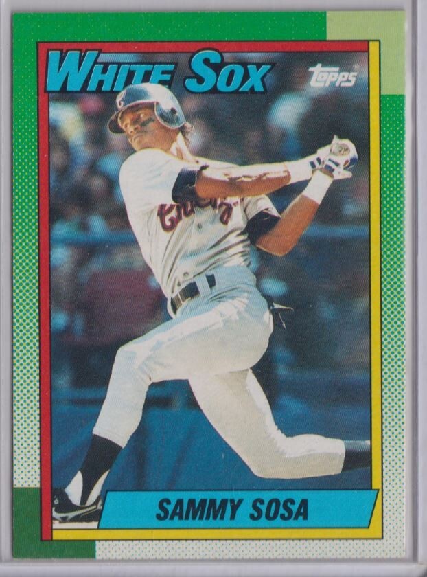 1990 Topps #692 Sammy Sosa RC (1)
