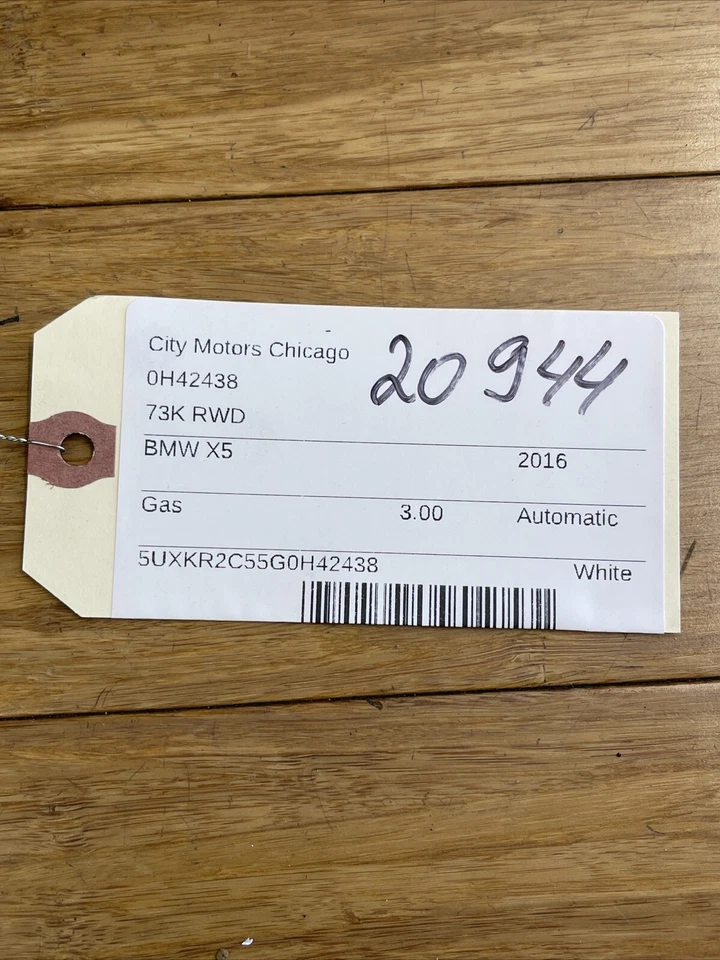 2012-2018 BMW X5 X6 F15 F16 Rear Brake Actuator Control 73k *NOTE* - Image 2 of 4