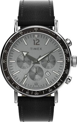 【美品】TIMEX メトロポリタン /TW2P81700 ブラック TIMEX タイメックス メンズ 腕時計 リストウォッチ TW2P81700