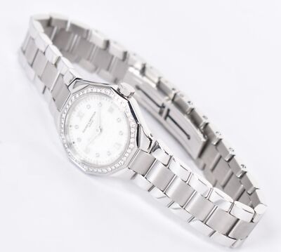 Baume & Mercier Riviera Diamond Bezel Damenuhr MOA8522 - MOP Zifferblatt