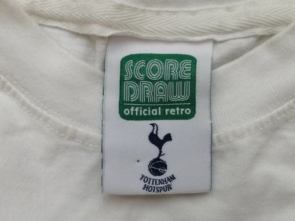 Camiseta de fútbol local vintage Tottenham Hotspur marcador sorteo talla L Foto 3 de 4
